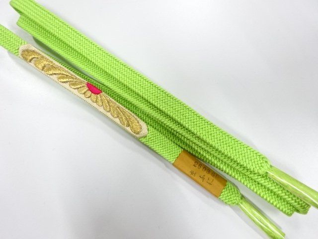 JAPANESE HAND-TIED OBIJIME CORD / UNUSED